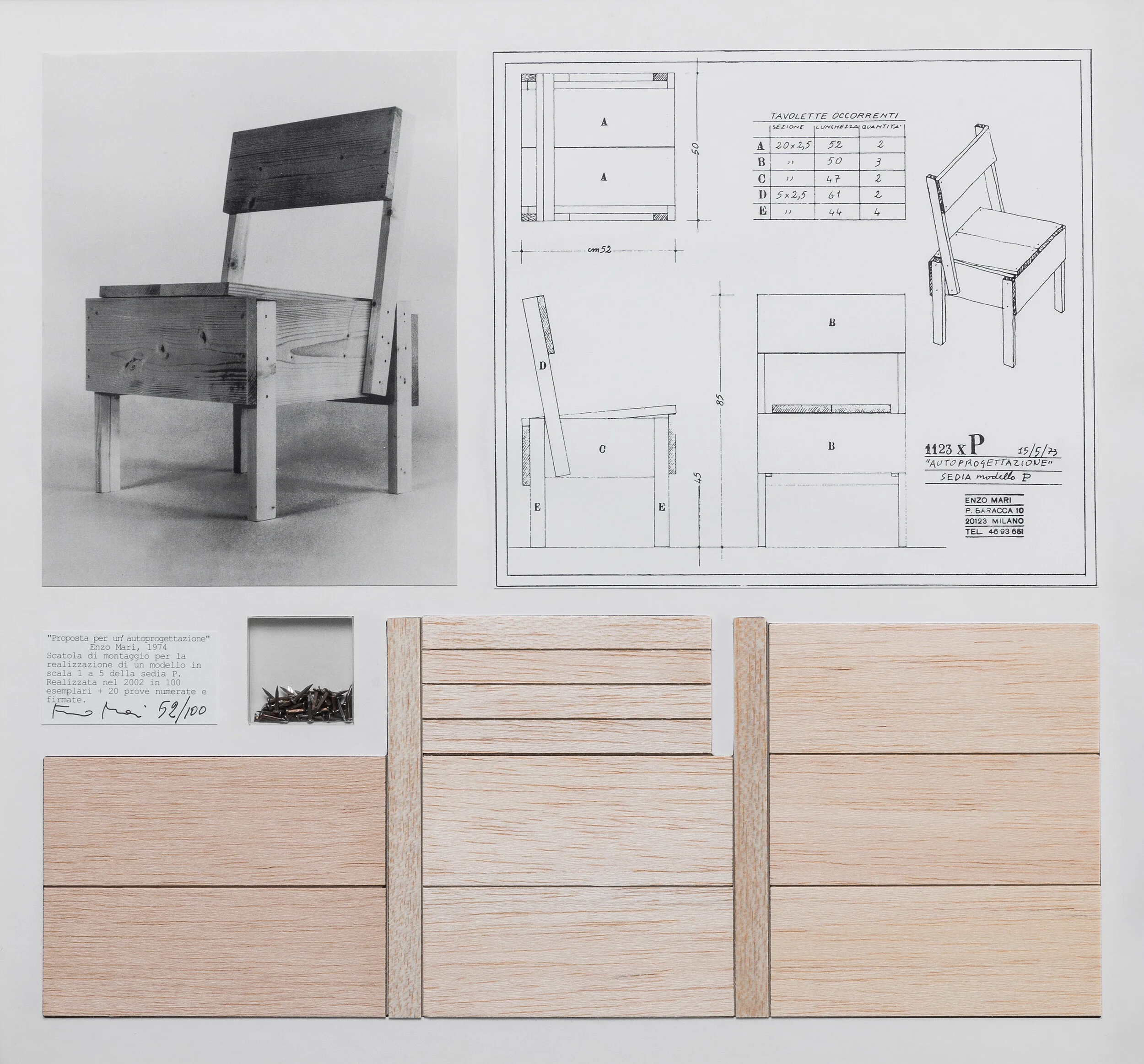 ENZO MARI L'ARTE DEL DESIGN Enzo Mari DEL | ISTITUTO MARANGONI